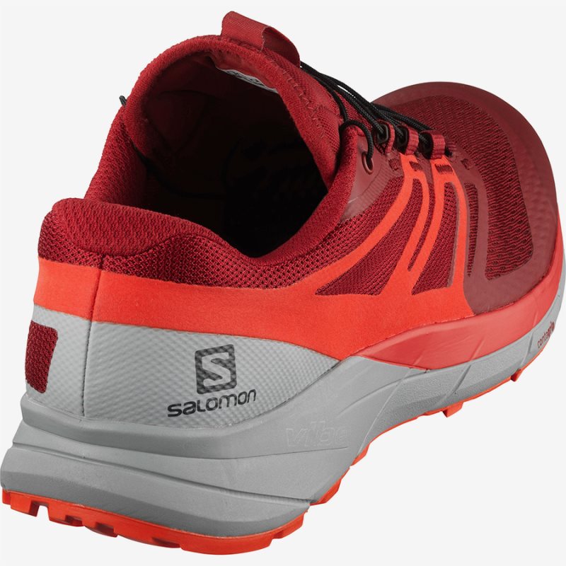 Vente Chaussure Salomon Trail Homme Salomon SENSE RIDE 2 Rouge